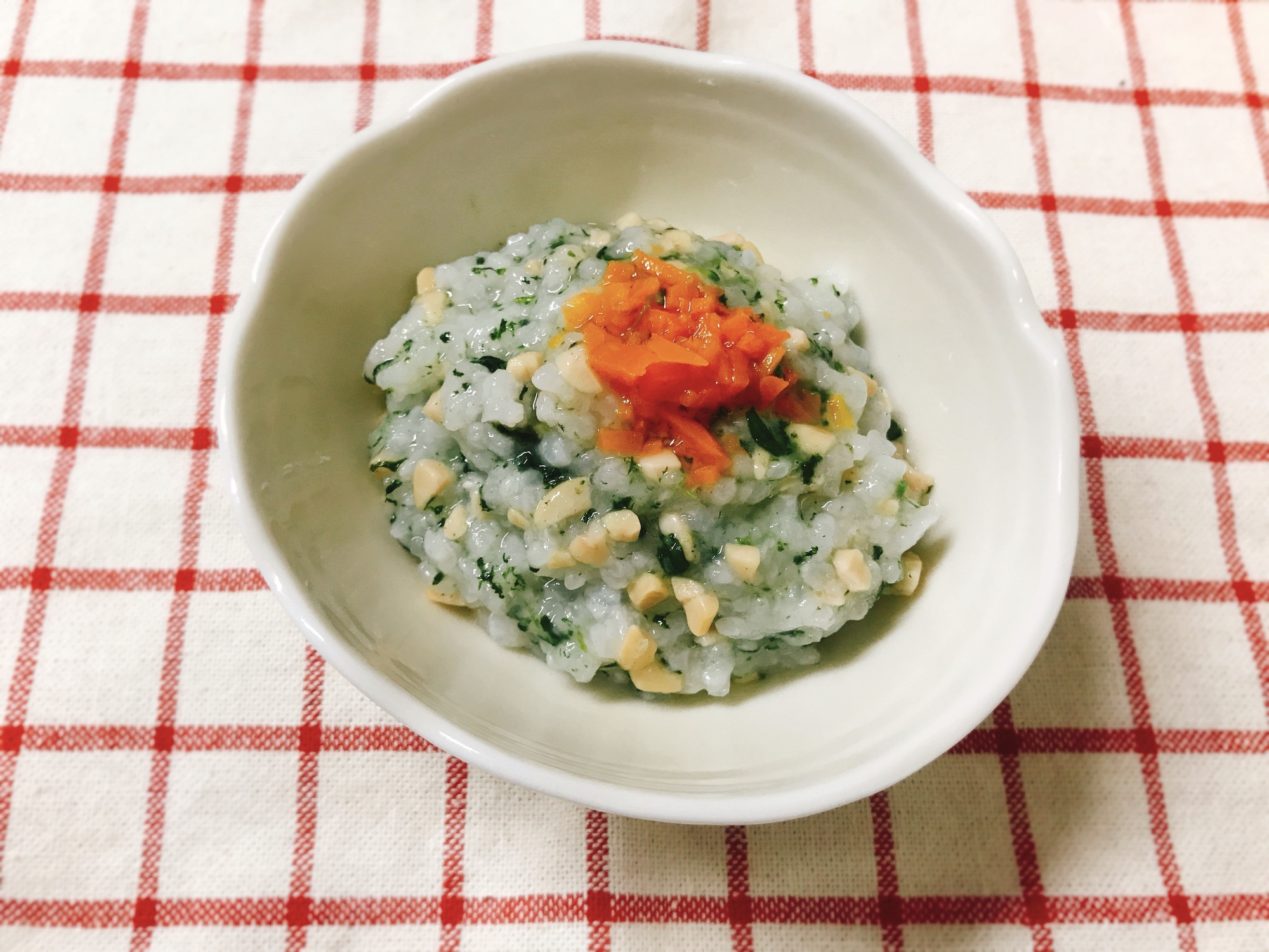 離乳食後期 納豆 小松菜 人参の5倍粥 レシピ 作り方 By Cocopoteito 楽天レシピ 離乳食後期 納豆 小松菜 人参の5倍粥 レシピ 作り方 By Cocopoteito 楽天レシピ