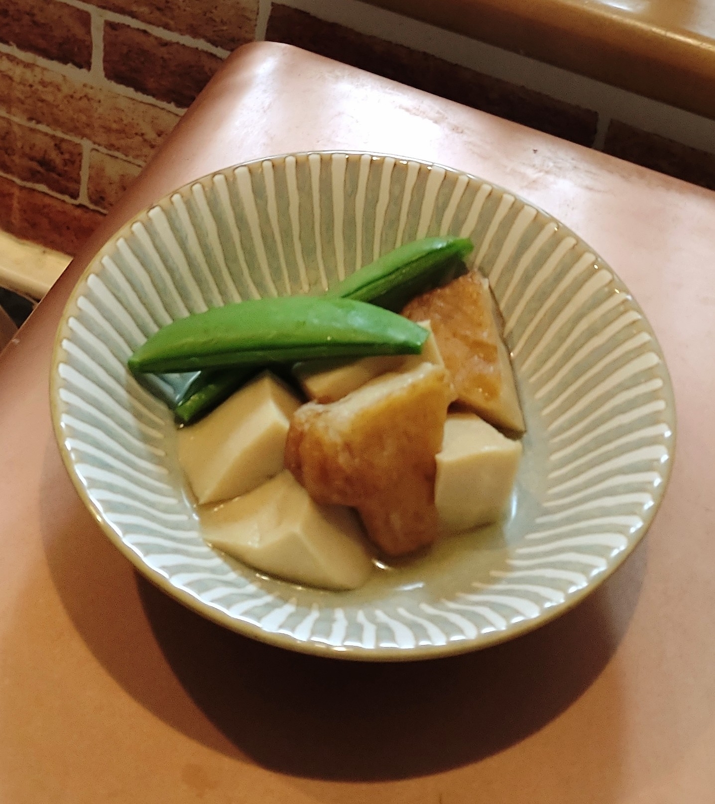 高野豆腐と玉ねぎ天のさっと煮
