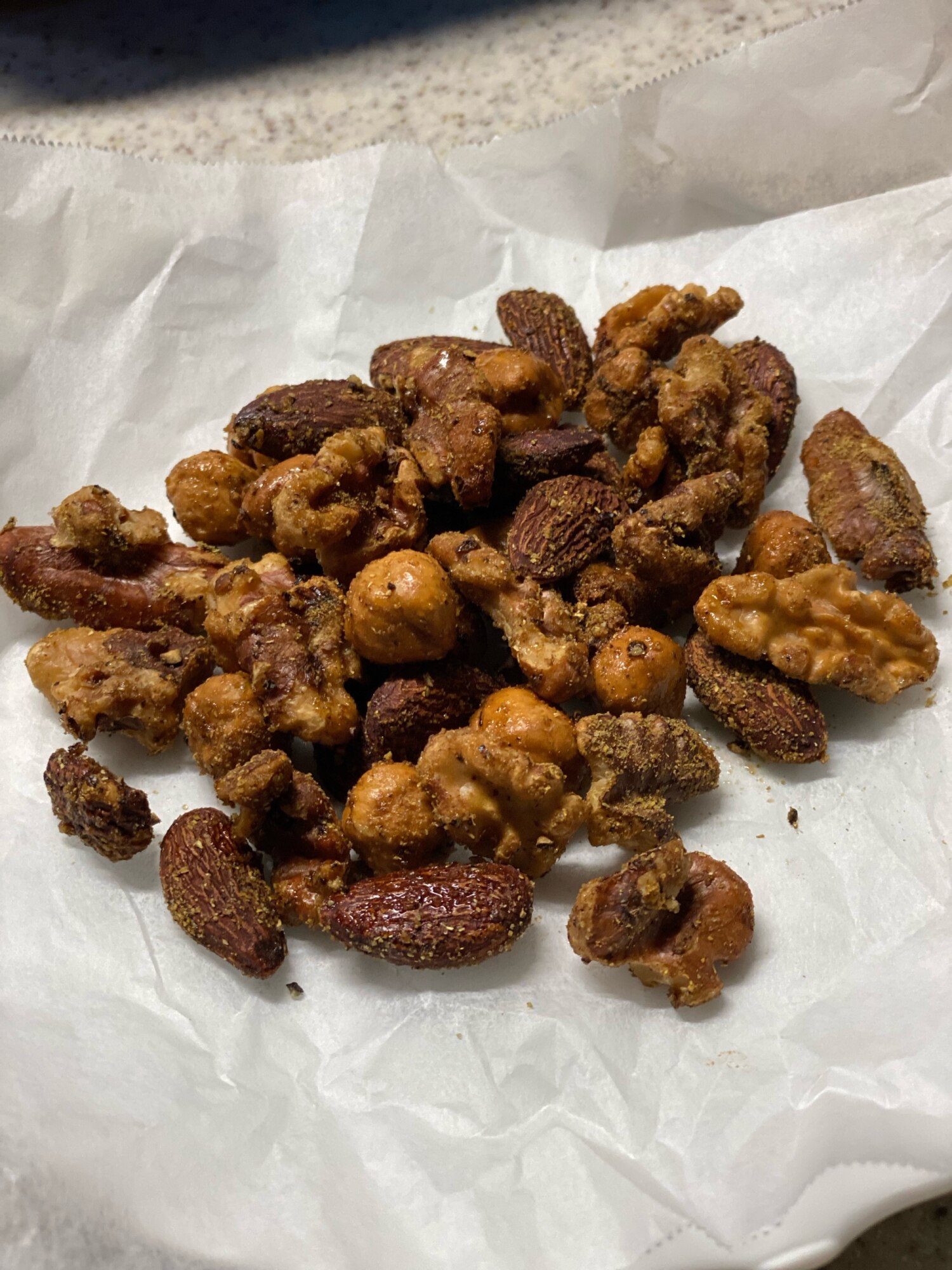 おつまみスパイスナッツ レシピ・作り方 by ゆみたろう☆｜楽天レシピ