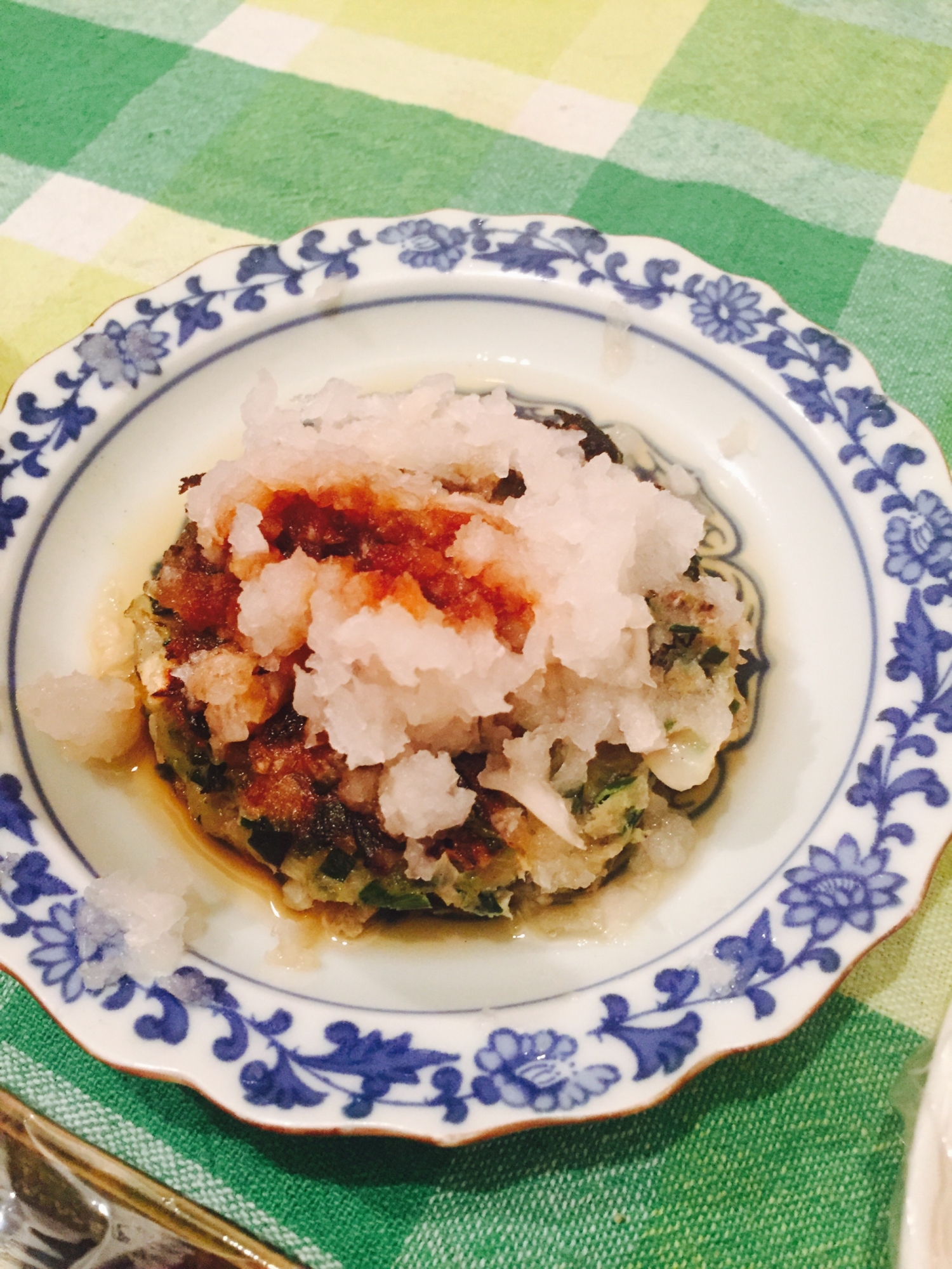 餃子の中身でつくねハンバーグ！