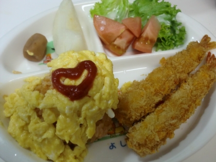 卵がちょっとうまくいかず失敗してしまったのですが、味はとっても美味しかったです。子どもが喜んでました！