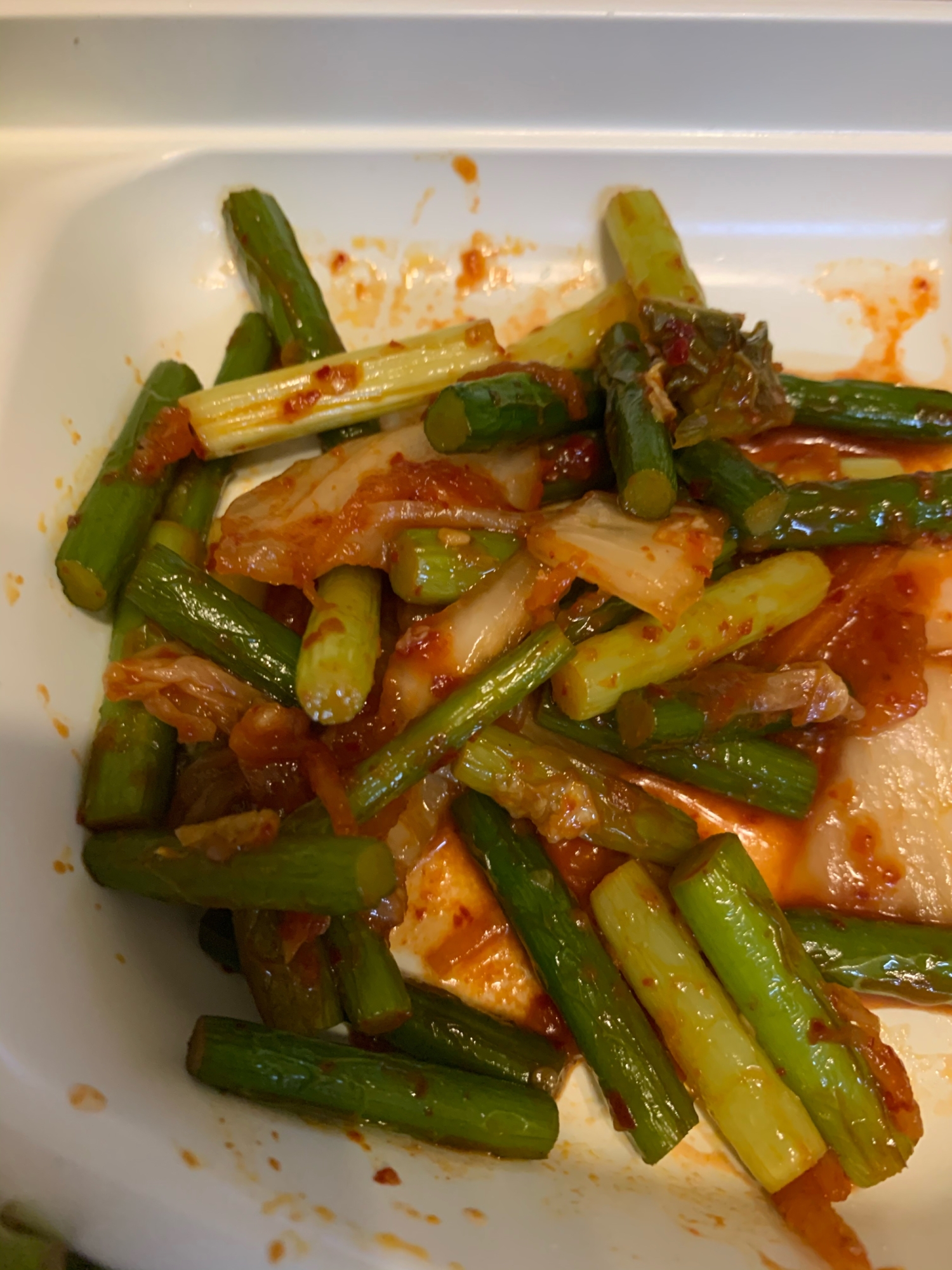 即席おつまみ にんにくの芽とキムチ炒め レシピ 作り方 By ごまおいる 楽天レシピ 即席おつまみ にんにくの芽とキムチ炒め レシピ 作り方 By ごまおいる 楽天レシピ