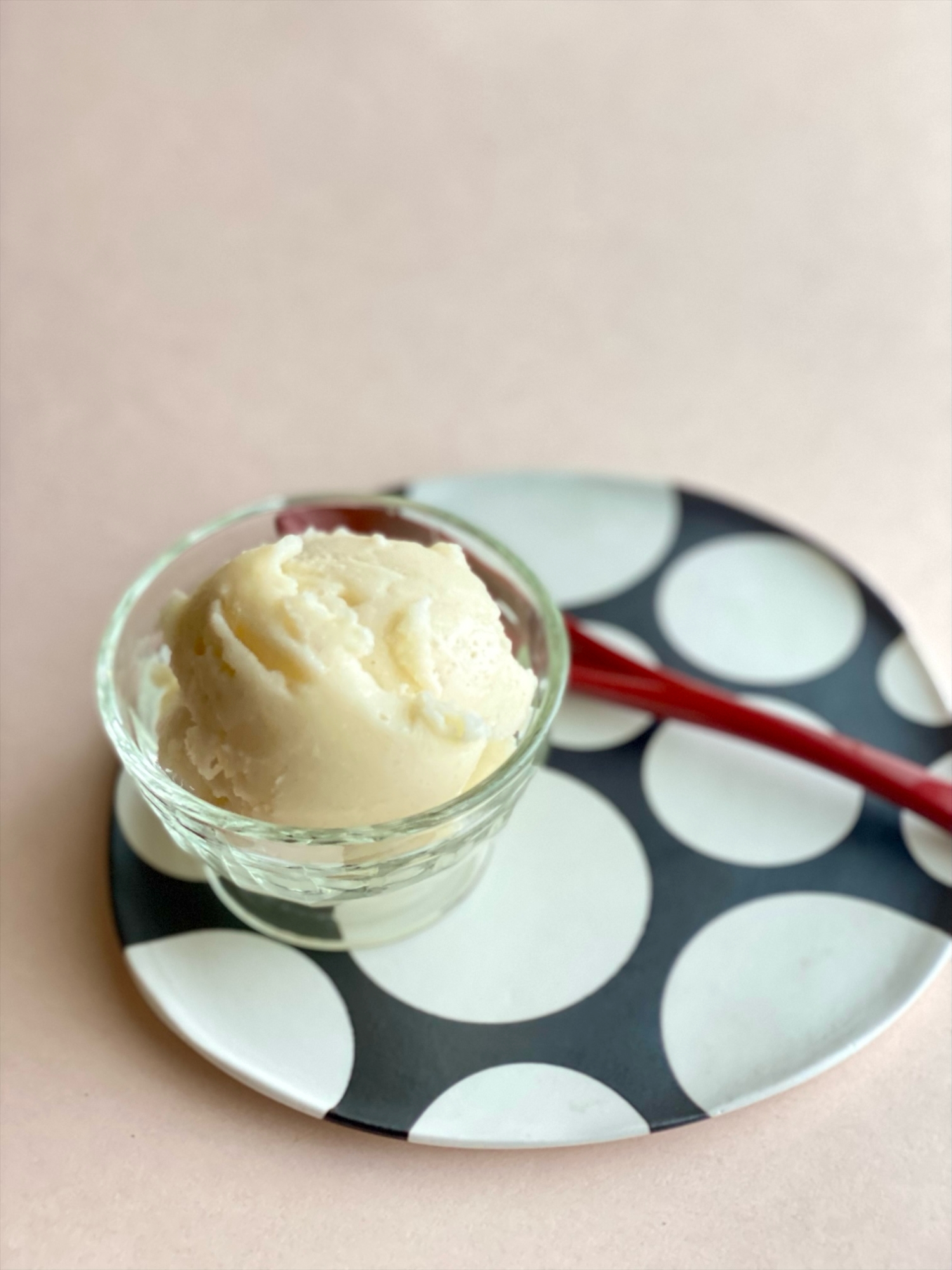 バナナヨーグルトシャーベット