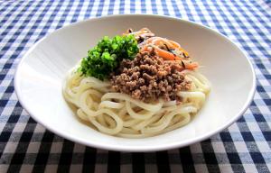 とりそぼろのせうどん