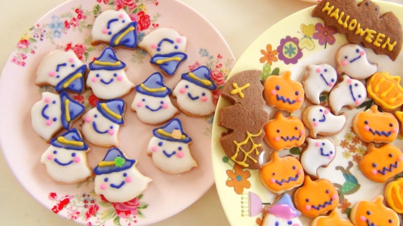 ハロウィンアイシングクッキー2016 神天 レシピ 作り方 By かにょてん 楽天レシピ
