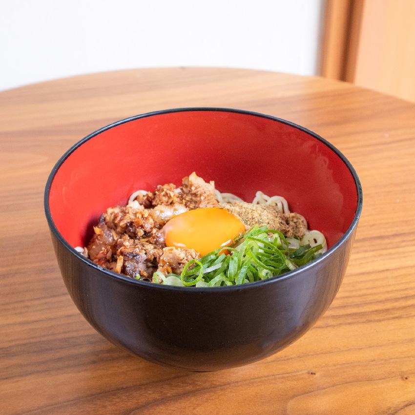 静岡らしさ満点！まぐろのしっぽ混ぜそば