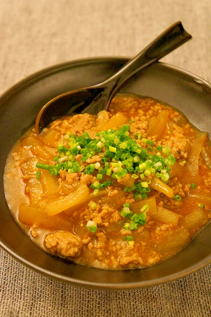 冬瓜とひき肉の中華風トロトロうま煮♪