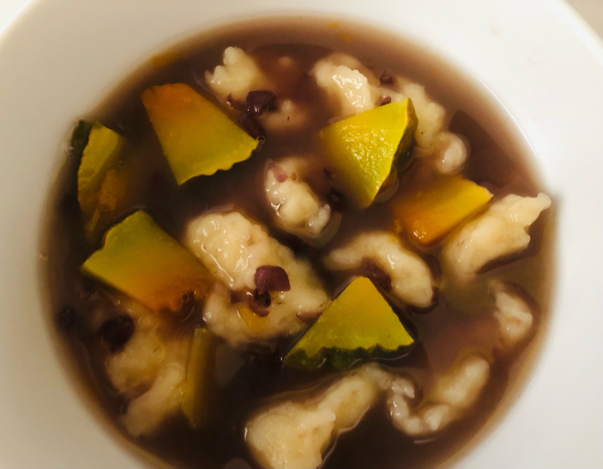 信州の郷土料理♪かぼちゃだんご