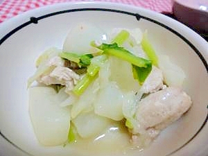 かぶと鶏のクリーム煮