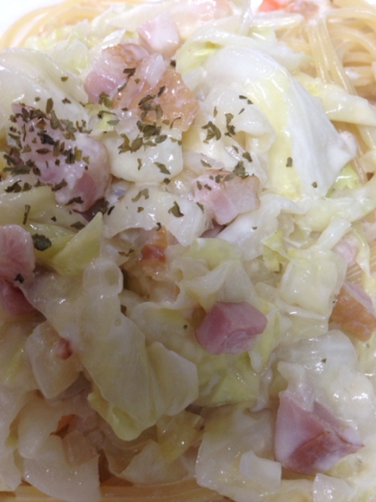 大人も子供も美味しい キャベツのクリームパスタ レシピ 作り方 By Goldstars 楽天レシピ