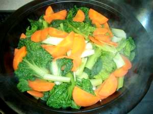 タジン鍋でタップリ 蒸し野菜サラダ レシピ 作り方 By Mocorody 楽天レシピ