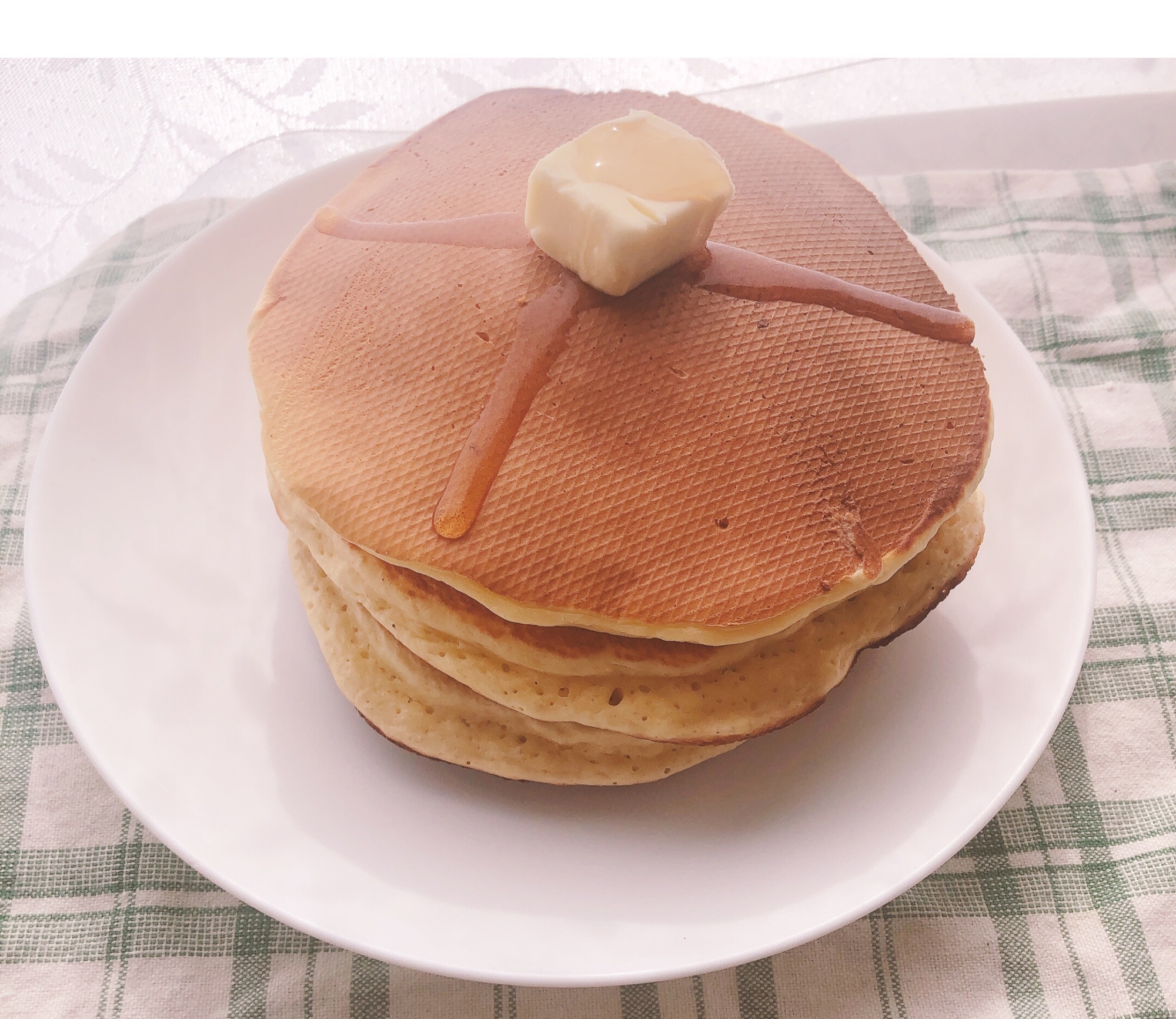 ホットプレートでふわふわホットケーキ レシピ 作り方 By Maya 楽天レシピ