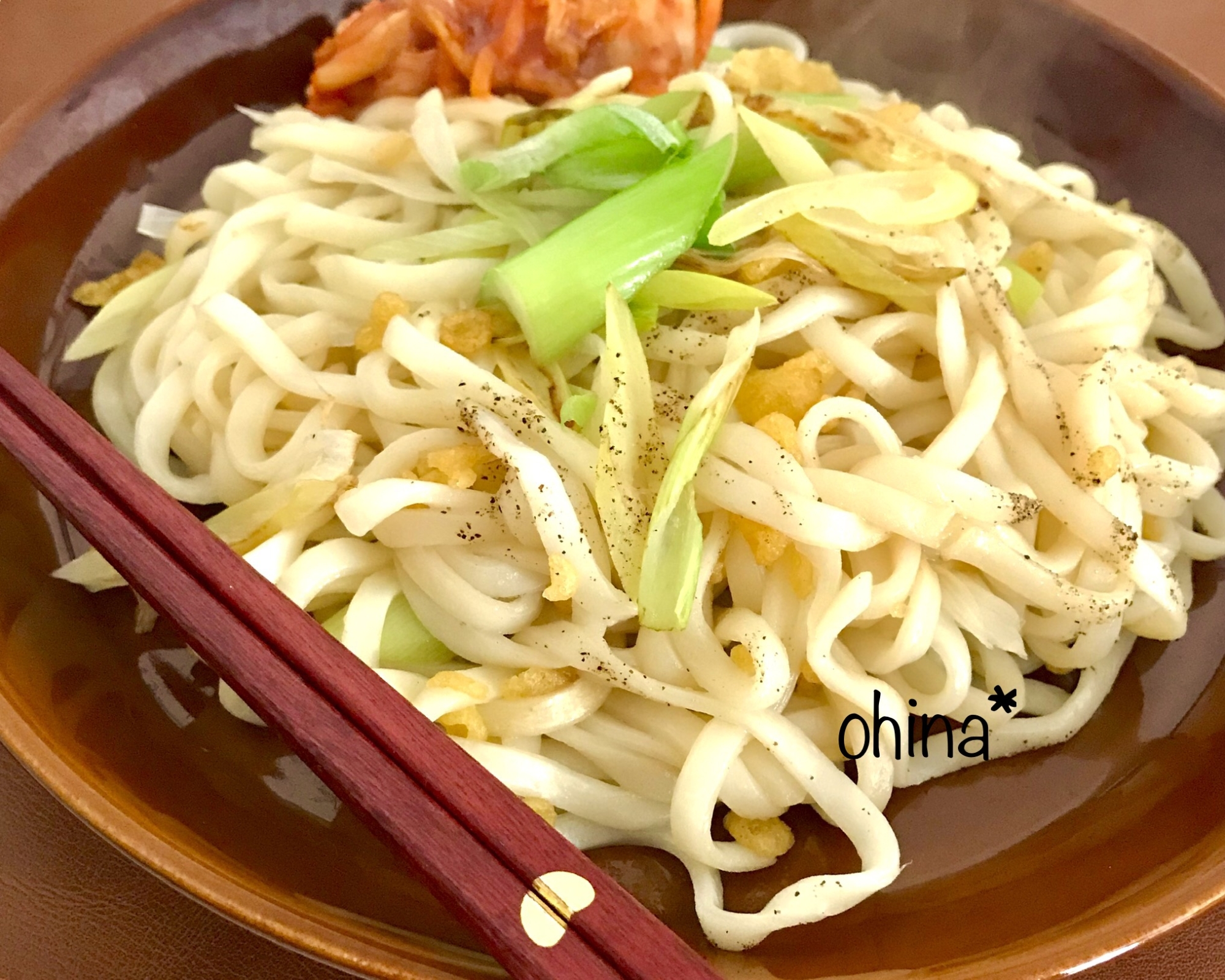 超簡単お昼ごはん❁焼きたぬきうどん❁