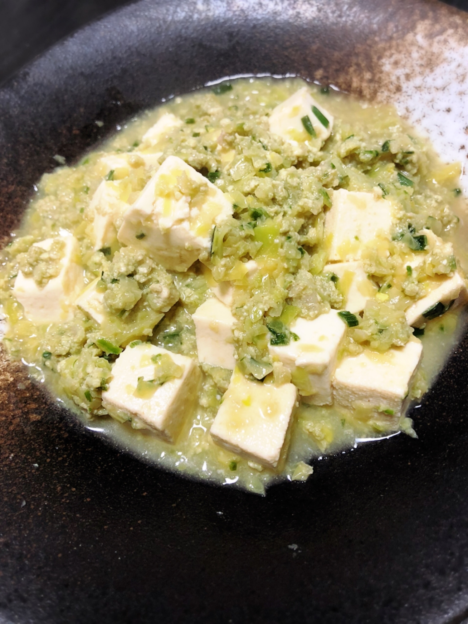 余った餃子のタネで！辛くない子供用麻婆豆腐