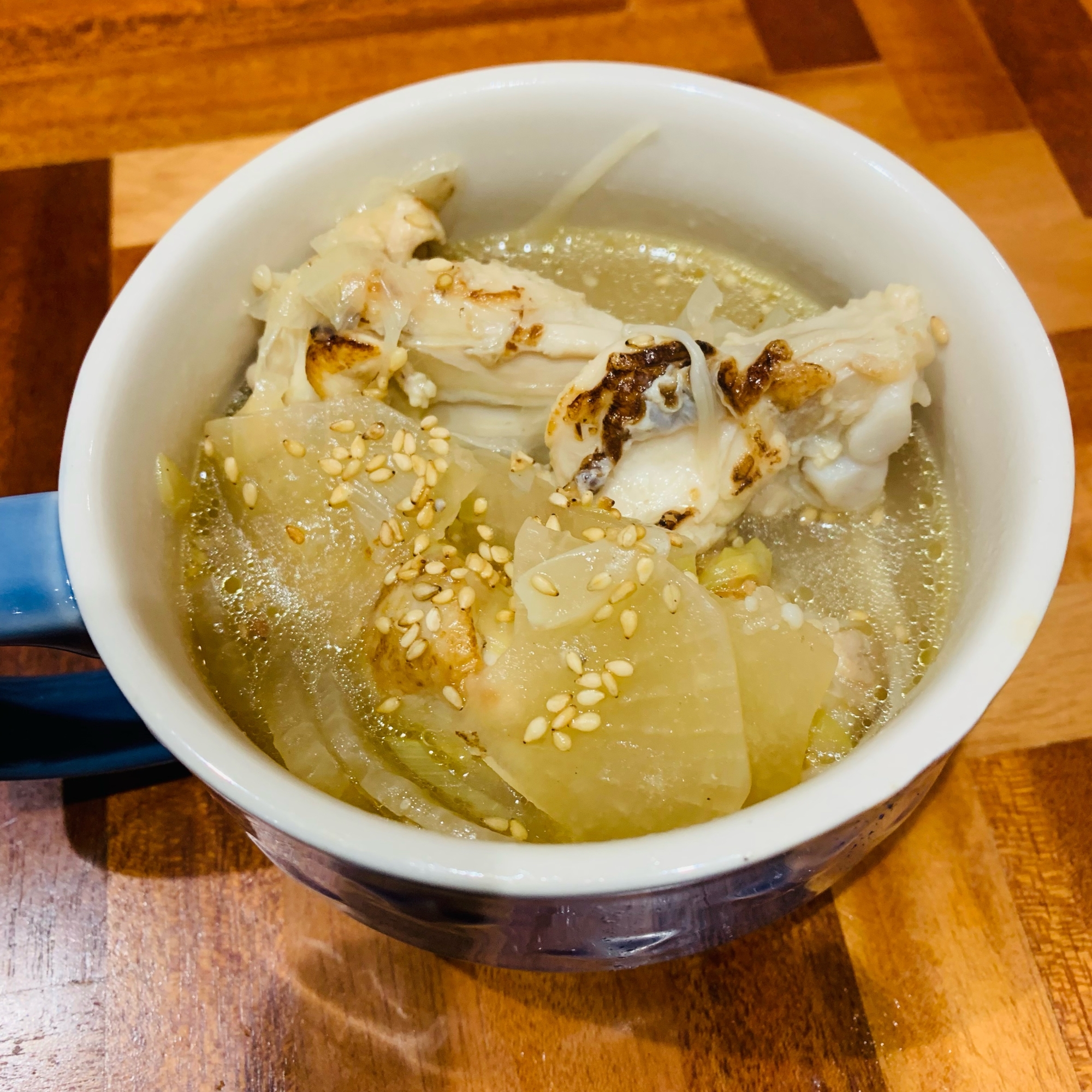 サムゲタン風スープ！