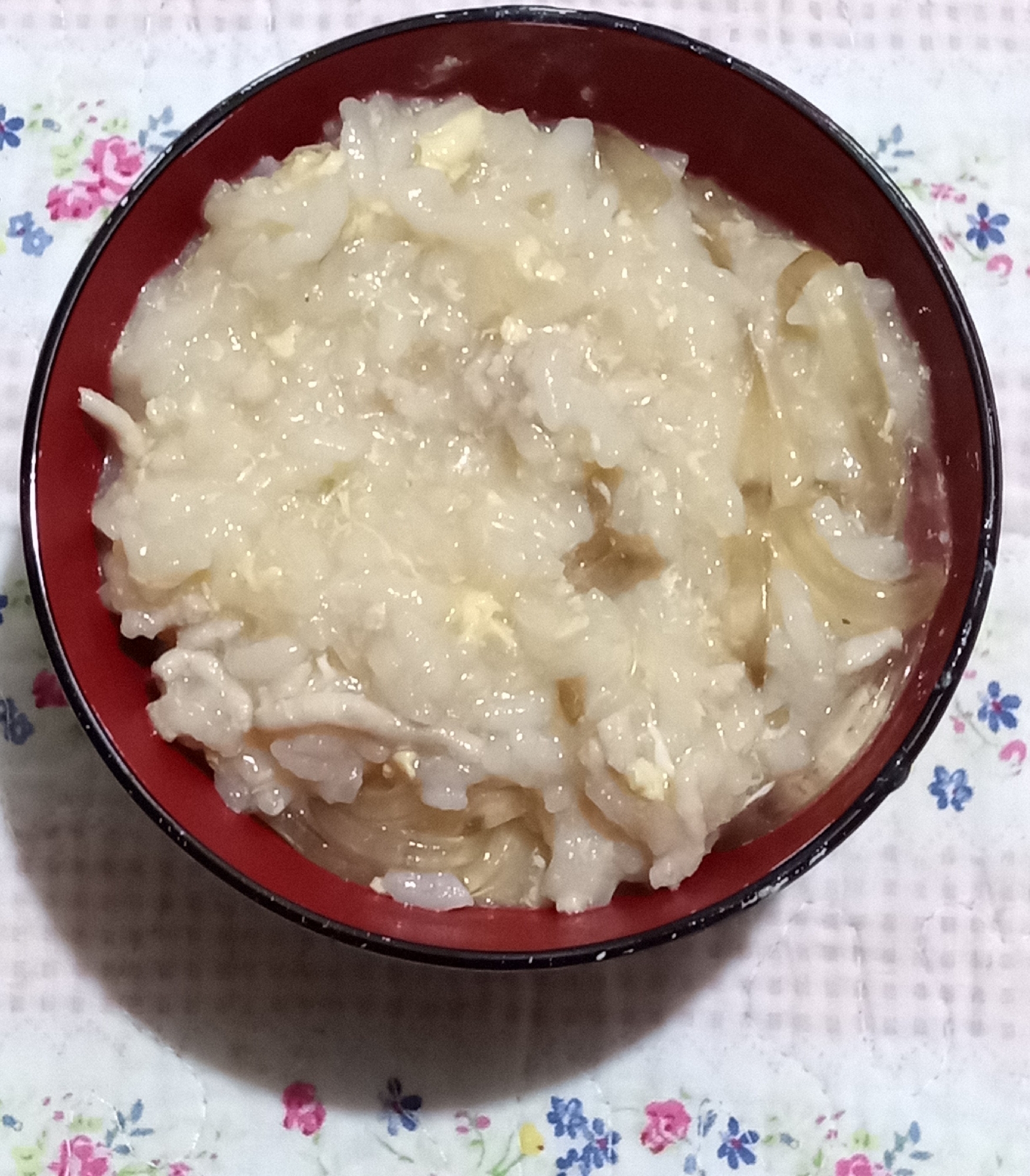 くずきりがたっぷり入った雑炊★