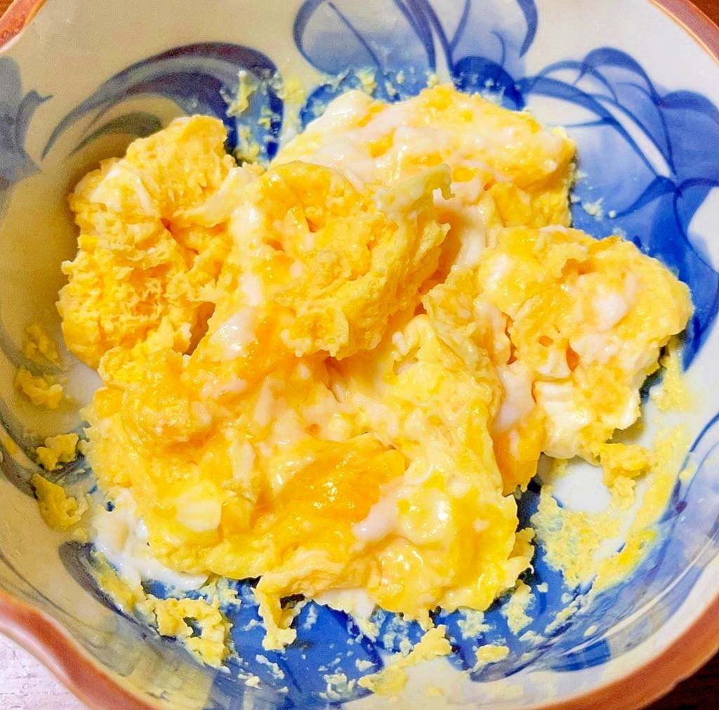 レンジで♪卵1個分のふわふわの炒り卵