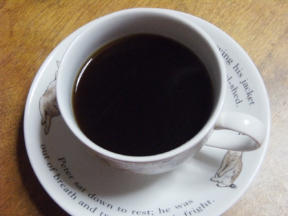 ドリップコーヒーで作った♪ショウガを摩り下ろして絞った♪黒糖は一杯入れたｗすっごく美味しかったヨ
❤・・❤ジム、頑張ってる？？？ご馳走様でした！