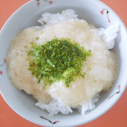 何杯でもいけちゃう！とろろ青のりご飯