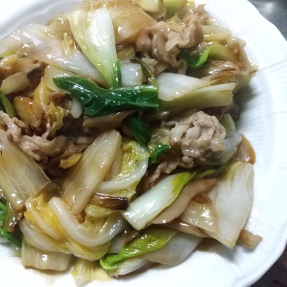 チンゲン菜のオイスターソース炒め★きのこが美味い★