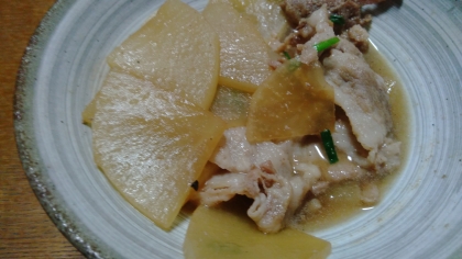 豚肉と大根の煮物