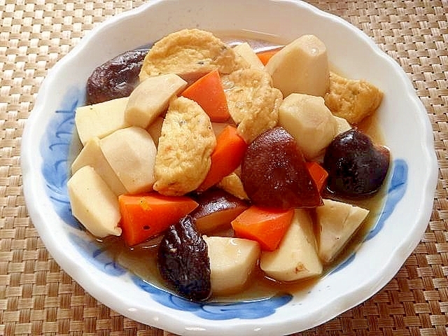 里芋とがんもどき干し椎茸の煮物