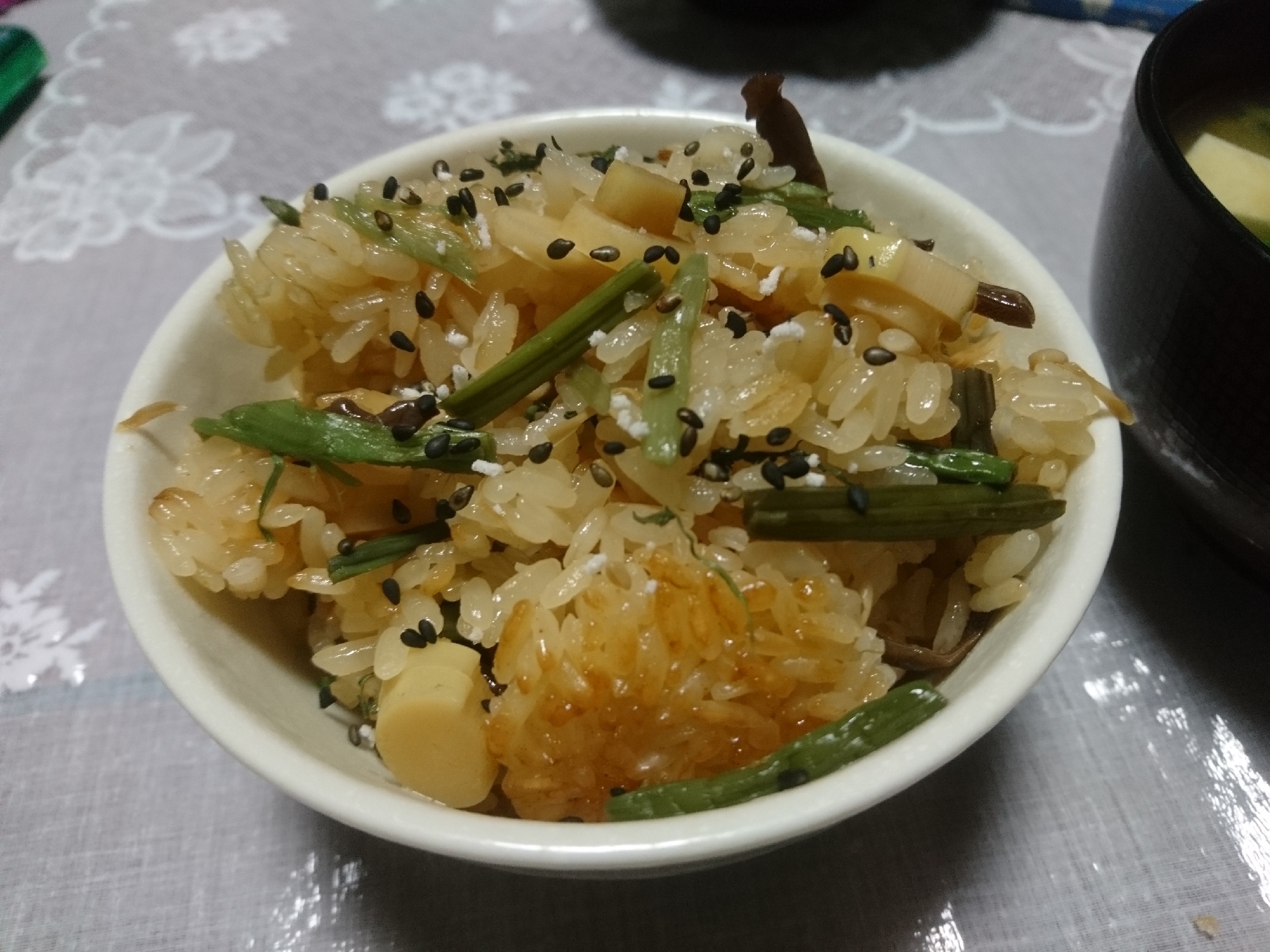 味付き山菜で山菜ごはん レシピ 作り方 By あやめぇ 楽天レシピ