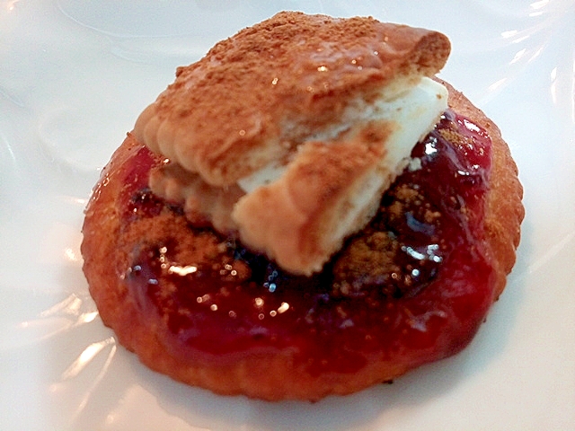 ブルーベリージャムとビスコのリッツ レシピ 作り方 By ぷ みぃまま 楽天レシピ ブルーベリージャムとビスコのリッツ レシピ 作り方 By ぷ みぃまま 楽天レシピ