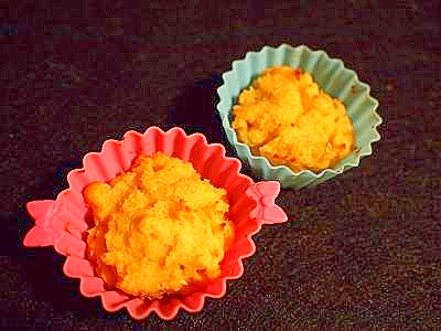 ヘルシー♪ おからと生姜ジャムのカップケーキ