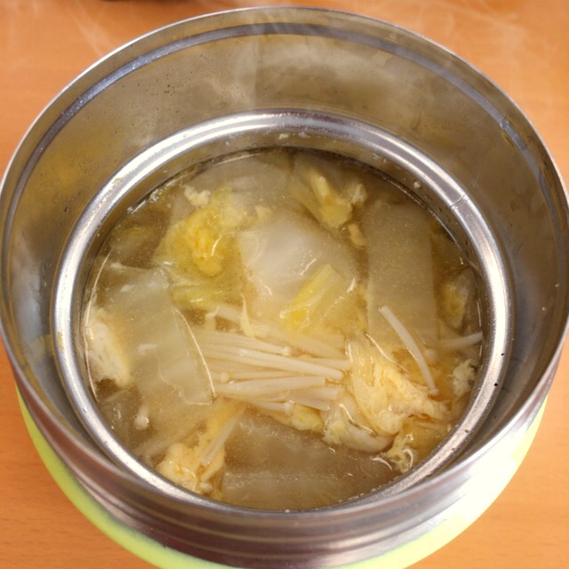 簡単おいしい栄養満点!スープジャーで酸辣湯