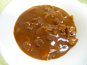 牛すじ肉カレー