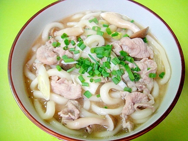 国産牛肉うどんのスープのレシピ
