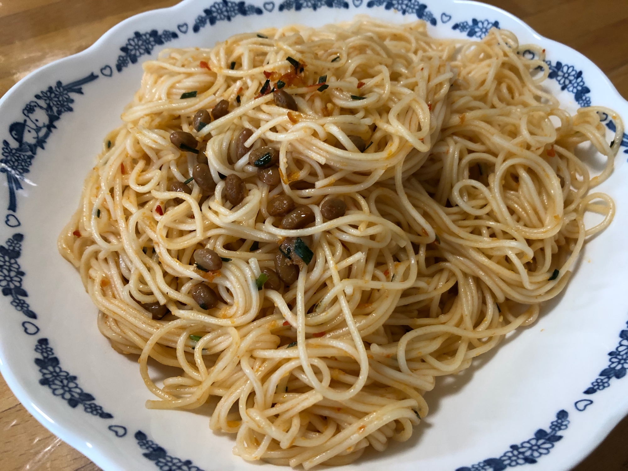 リピート必至⭐麻婆納豆そうめん