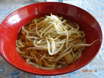 インスタントで☆炒めゴマもやしの味噌ラーメン