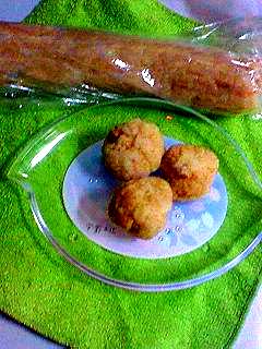 子供のおやつ♪一緒に作ろう♪ ご飯で きな粉団子