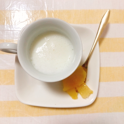 りんごジャム入り♡ホットヨーグルトドリンク