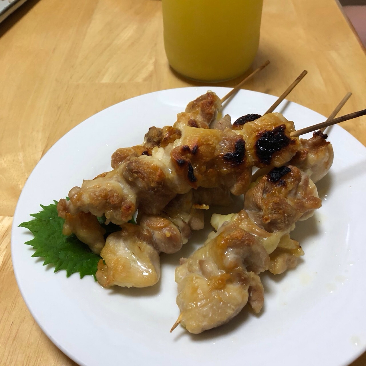 ゆず塩焼き鳥♪