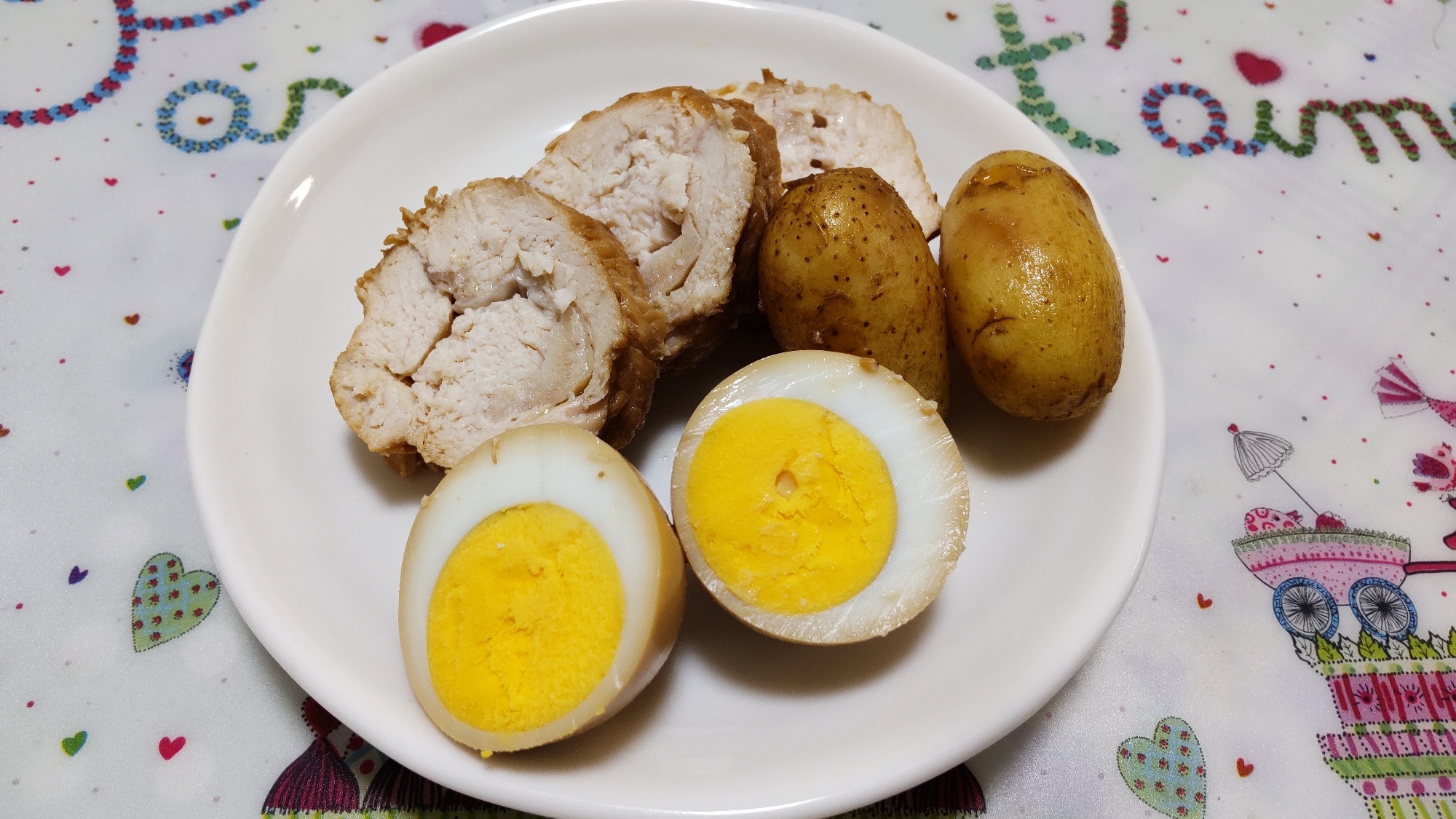 圧力鍋で作るチキンハム