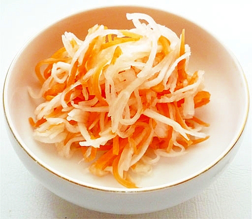 カンタン酢で簡単 柚子香るなます レシピ 作り方 By パティシエッティ お家でレストランクオリティ 楽天レシピ