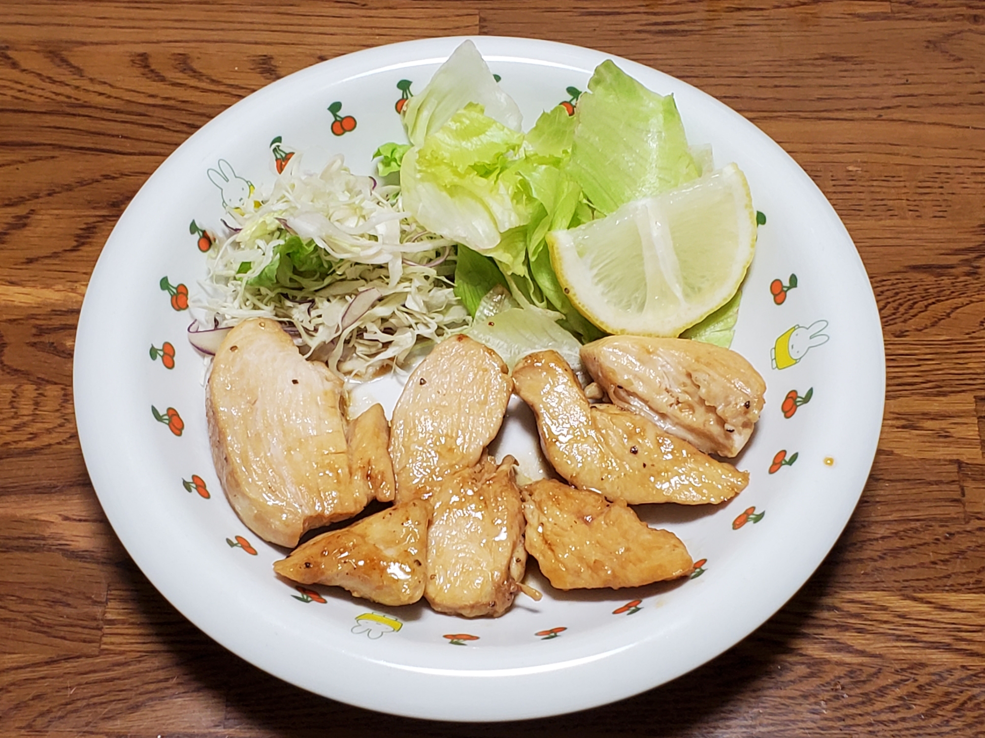 鶏むね肉の甘辛焼き