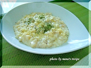 クラムチャウダーリゾット