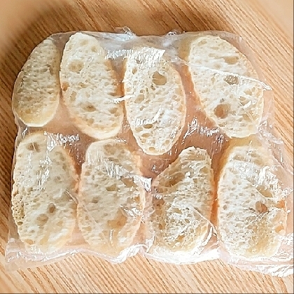 パン冷凍保存します☆
長持ちすると嬉しいです(*^-^*)