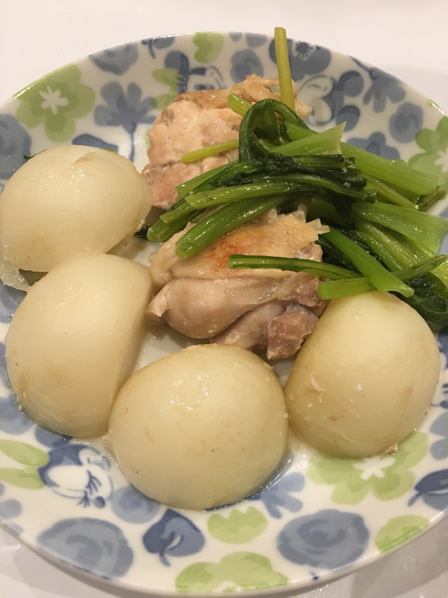 かぶと鶏肉の和風蒸し煮