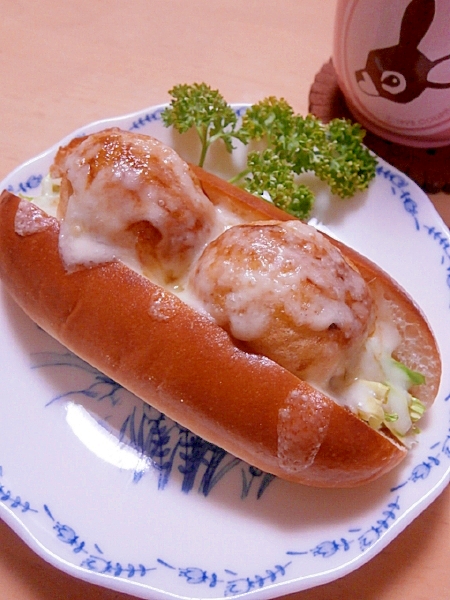 冷凍たこ焼きで チーズたこ焼きドック レシピ 作り方 By はちわれ413 楽天レシピ