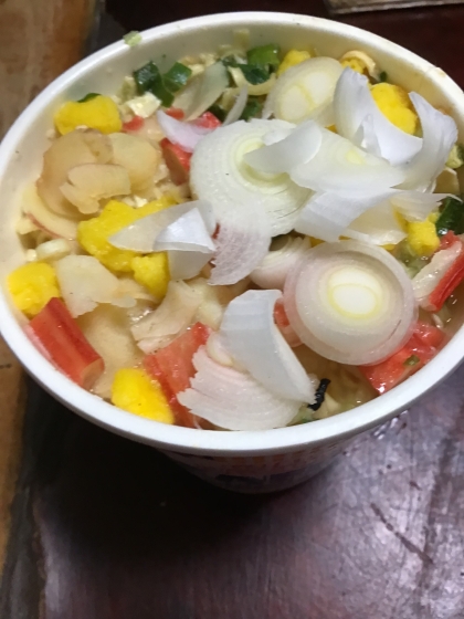 簡単☆カップラーメンアレンジ