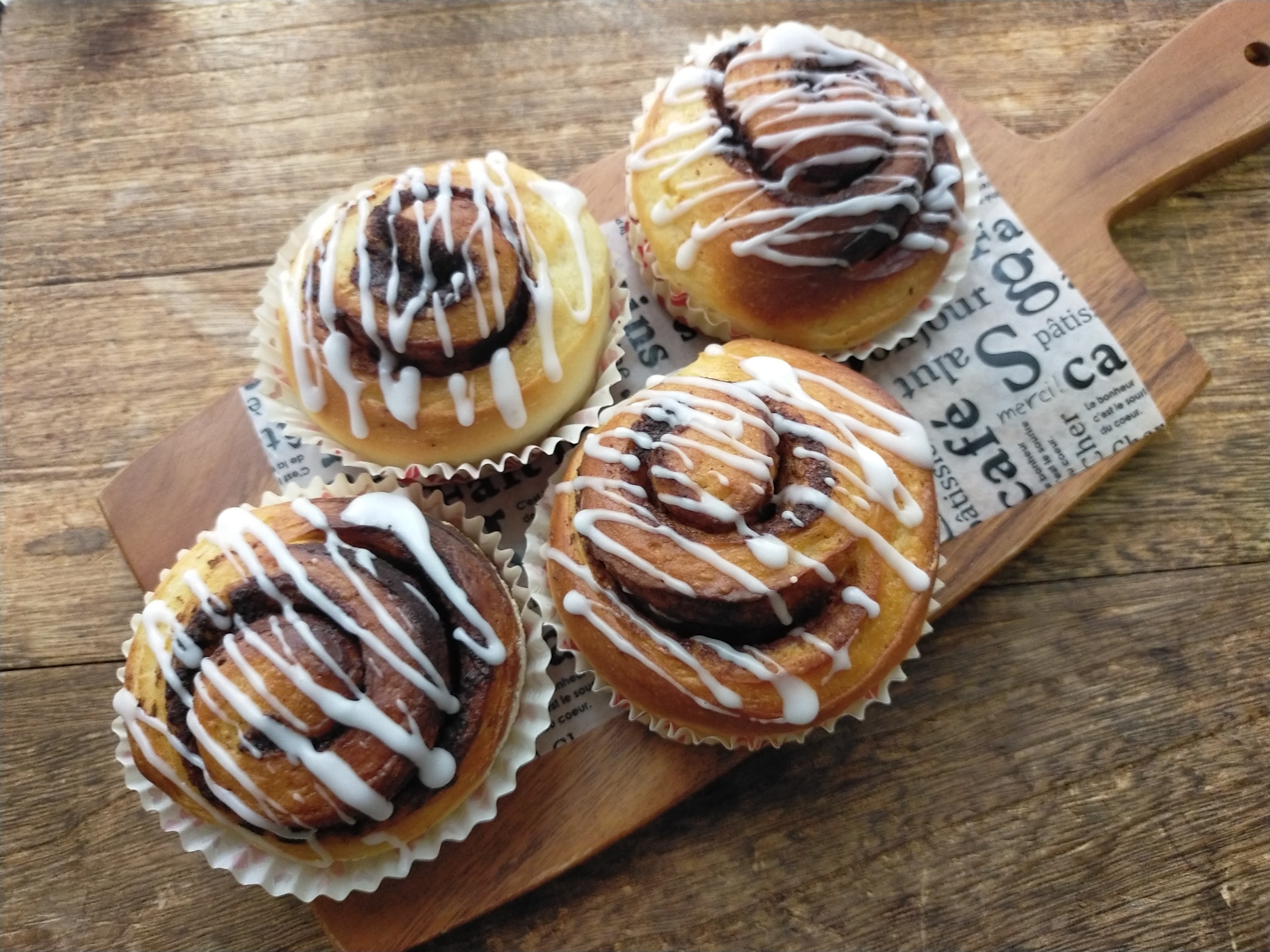 ふわっもちシナモンロール