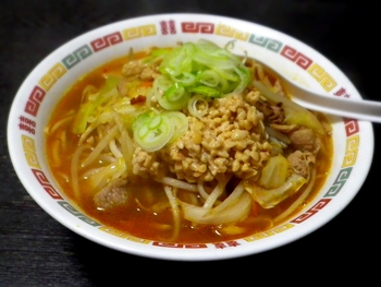 トロリと美味しい「納豆味噌タンメン」