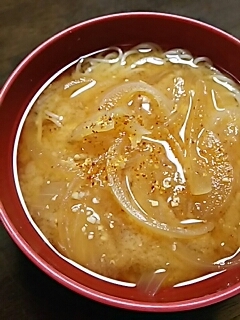 ピリッと刺激的☆お味噌汁にゅうめん