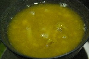 カボチャのコリアンダースープ