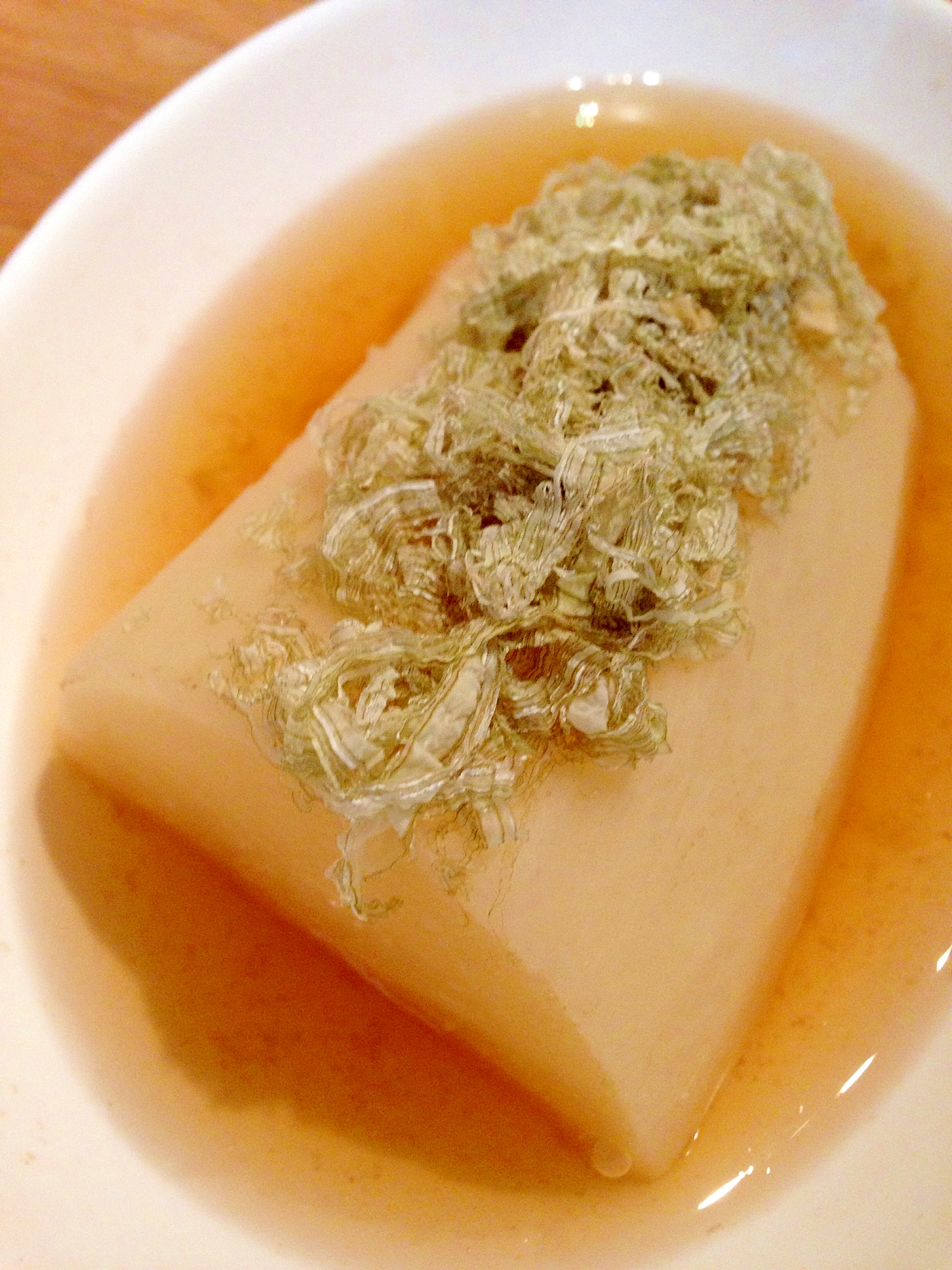 大根のおでん☆とろろ昆布添え☆